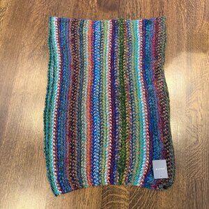 MADE IN ITALY Pistil Infiniti Multicolor Alora Scarf, hand stitched effect